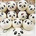 JETTINGBUY Kawaii Bun Cell Phone Panda Bag Strap