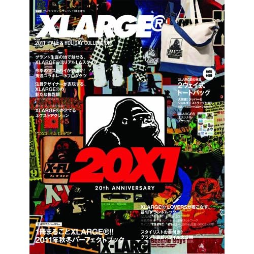 XLARGE 2011‐FALL 表紙画像