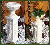 Eigenschaften   / Garten Set Keramiksäule mit Pflanzkübel,antik gestaltet