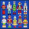 Go Robots Rug Collection