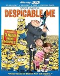 Cover Image for 'Despicable Me (Four-Disc Combo: Blu-ray 3D / Blu-ray / DVD / Digital Copy)'