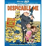Despicable Me (Four-Disc Combo: Blu-ray 3D / Blu-ray / DVD / Digital Copy)