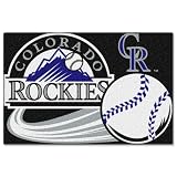 Colorado Rockies Tufted Rug (20-inch x 30-inch)