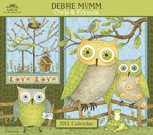 Debbie Mumm - Owls & Friends Wall Calendar (2015)