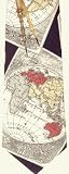 Globe Map & Protractor Neckties