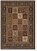 Couristan Izmir Floral Bakhtiari Panel - 7029-0074 - Onyx