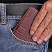 Justola iPhone 8 / iPhone 7 Wallet Case, 2 Card Slots, Cash Holder, Kickstand Feature, Brown