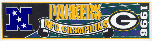 Green Bay Packers 1996 NFC Champions 11
