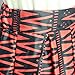 Women High Waist Vintage Vertical Stripe Jumper Pleated Mini Skirt Flared Skater