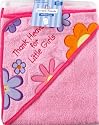 Luvable Friends Thank Heaven Hooded Bath Wrap, Pink