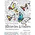 Adult Coloring Book: Butterflies and Flowers :  Stress Relieving Patterns (Volume 7)
