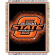 Oklahoma State Cowboys NCAA Triple Woven Jacquard Throw (019 Focus) (48x60")" Oklahoma State Cowboys NCAA Triple Woven Jacquard Throw (019 Focus) (48x60")"