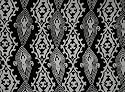 Batik Sarong - Goddess, Black and White