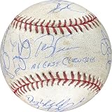2007 Boston Red Sox Team Signed 2007 Game Used Baseball