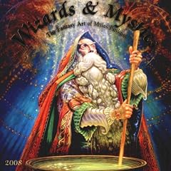 Wizards & Mystics: The Fantasy Art of Myles Pinkney 2008 Wall Calendar
