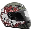 SparX Freeborn S-07 Street Racing Motorcycle Helmet - Matte Gunmetal