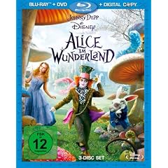 Alice im Wunderland (plus DVD + Digital Copy) [Blu-ray]