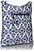 Vera Bradley Women's Cotton Hipster Crossbody Purse, Cobalt Tile, One Size