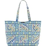 Vera Bradley Capri Blue Tic Tac Tote