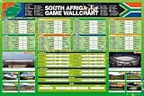 South Africa World Cup 2010 - Wall Chart - Maxi Poster - 61 cm x 91.5 cm