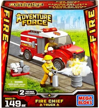 Mega Bloks Adventure Force Fire Truck Set #94405