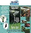 Revolving Tripod Sprinkler for Lawn Garden Adjustable 20 to 1900 Square Feet