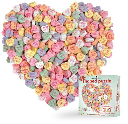 Valentine's Candy Hearts Puzzle