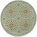 Safavieh HK378A-5R Chelsea Collection 5-Feet 6-Inch Hand-hooked Wool Round Area Rug, Multicolor