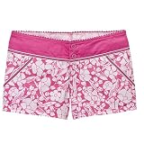 Girls' Xhilaration Board Shorts - Cerise Queen
