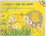A lion in the meadow