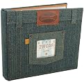 Peter Horjus Postbound Scrapbook 8.5"X8.5" - Boy Denim