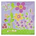Oopsy Daisy too Lovely Lavendar Flower Wall Art - 10x10"