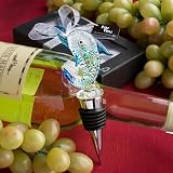 Murano Glass Collection dolphin design wine bottle stopper favors