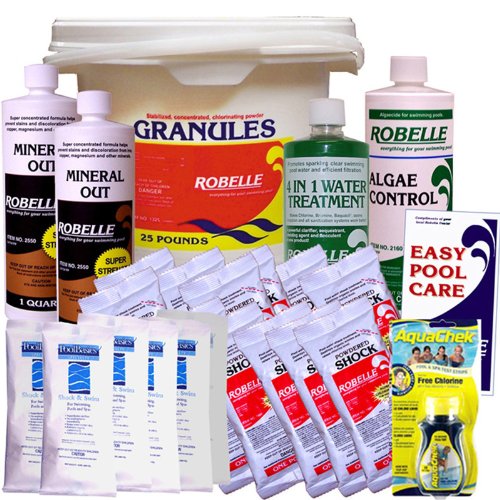 Robelle Granular Chlorine Clarifier Mineral Out Algaecide Shock