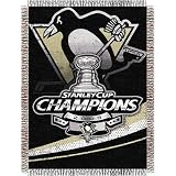 Pittsburgh Penguin 2009 NHL Stanley Cup Champions Tapestry Throw