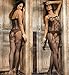Jubileens Sexy Fishnet Open Crotch Corest Bodystocking Bodysuit Tights Lingerie