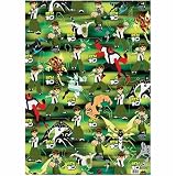 Ben 10 Wrapping Paper with Gift Tags - Pack of 2