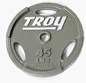 TROY Inter-locking Olympic Grip Plate 45 lb