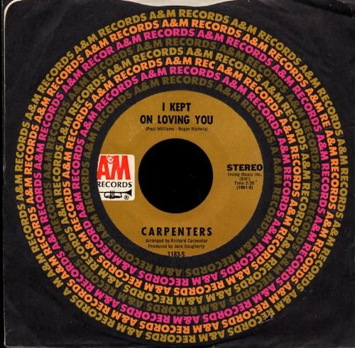 CARPENTERS - I KEPT ON LOVING YOU - Zortam Music