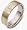 6mm 14 Karat Two-Tone Gold Diamond Comfort Fit Wedding Band - 6.25
