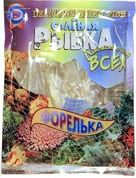 "FORELKA" (Dried Fish) "THAILAND", Vacum Packed in Plastic Bag, 165g. "AV Delicious"