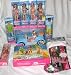 LARGE BARBIE CHRISTMAS BUNDLE - 9 DOLLS - VEHICLE - POOL - STOCKING - HOLIDAY DAY DOLL AND MORE