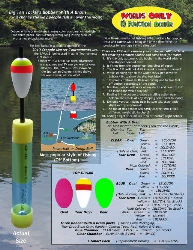 Big Ten Tackle's 6 Pack Special (Bobber With A Brain)