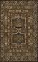 8' x 10' Rectangular Momeni PERGAPG-16BLK80A0 Black Color Machine Made Chinese "Persian Garden Collection" Rug
