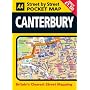 Pocket Map Canterbury (AA Street by Street)
