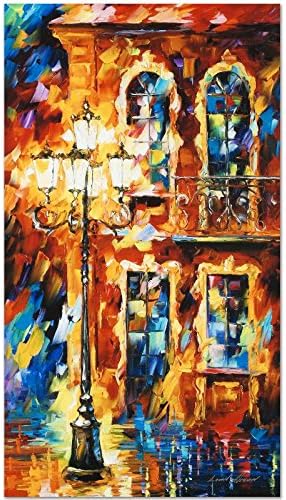 "Old Light" by Afremov, a Limited Edition Canvas with COA