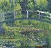 DMC Cross Stitch Kit - The National Gallery - Monet - The Water-Lily Pond