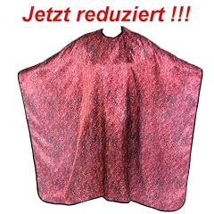 Friseurumhang - Haarschneideumhang LEOPARD - pink - JETZT REDUZIERT