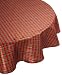 Kitchen & Housewares : Lenox Holiday Lurex Plaid 70 Inch Round Tablecloth