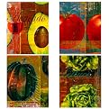 Vegetable Press Proof Wall Décor Collection